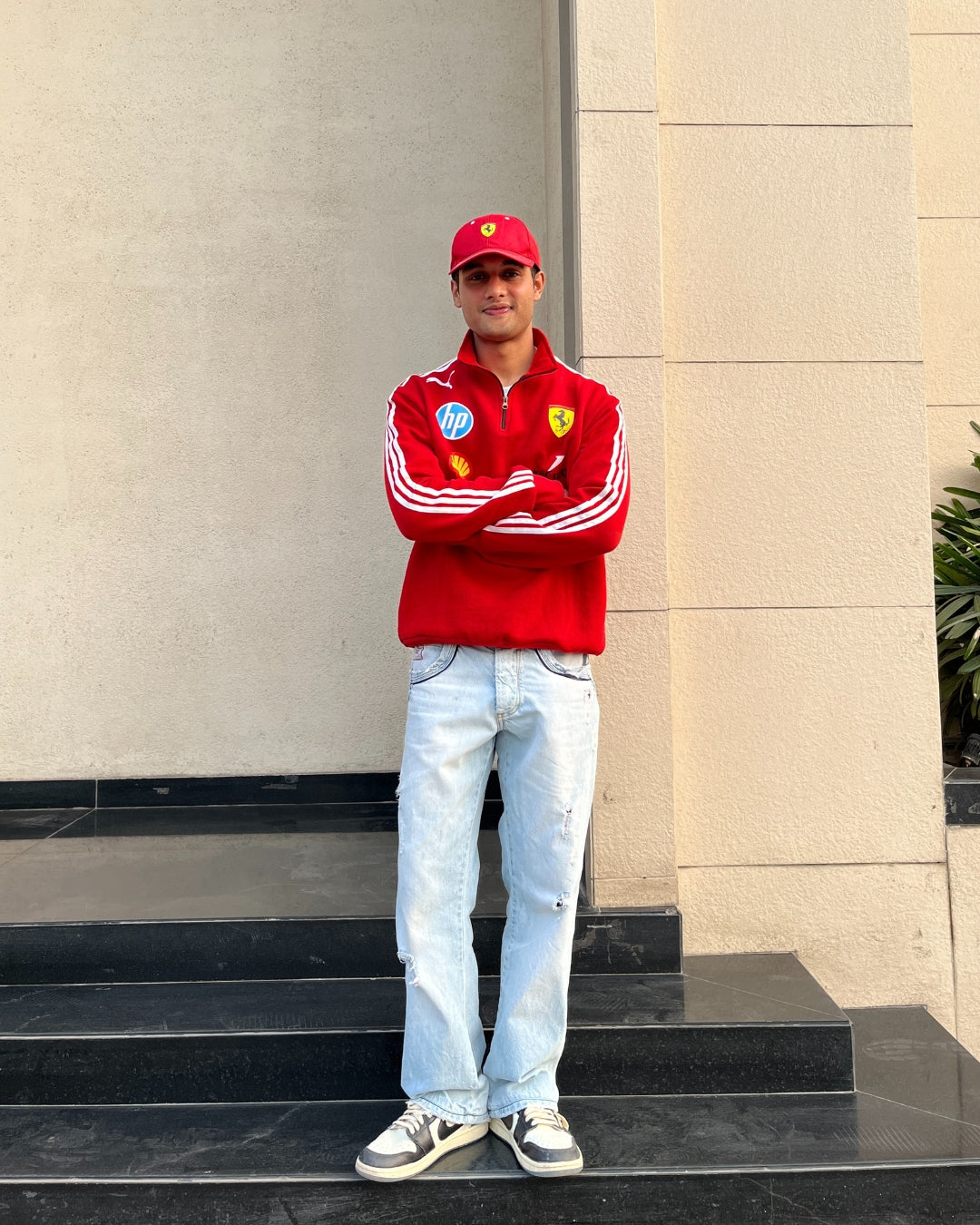 F1 SCUDERIA UNISEX RED SWEATSHIRT
