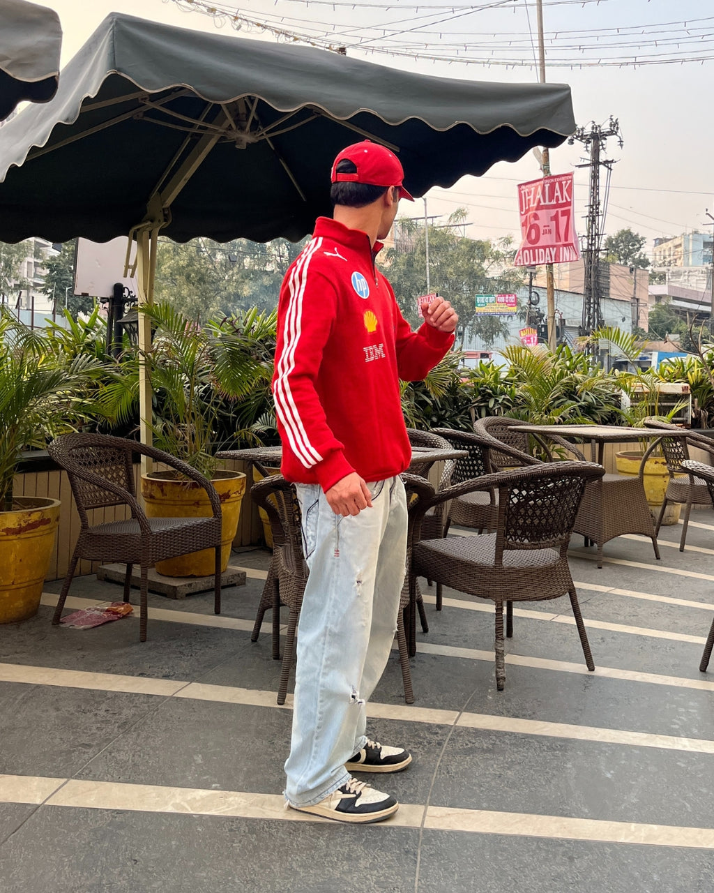 F1 SCUDERIA UNISEX RED SWEATSHIRT
