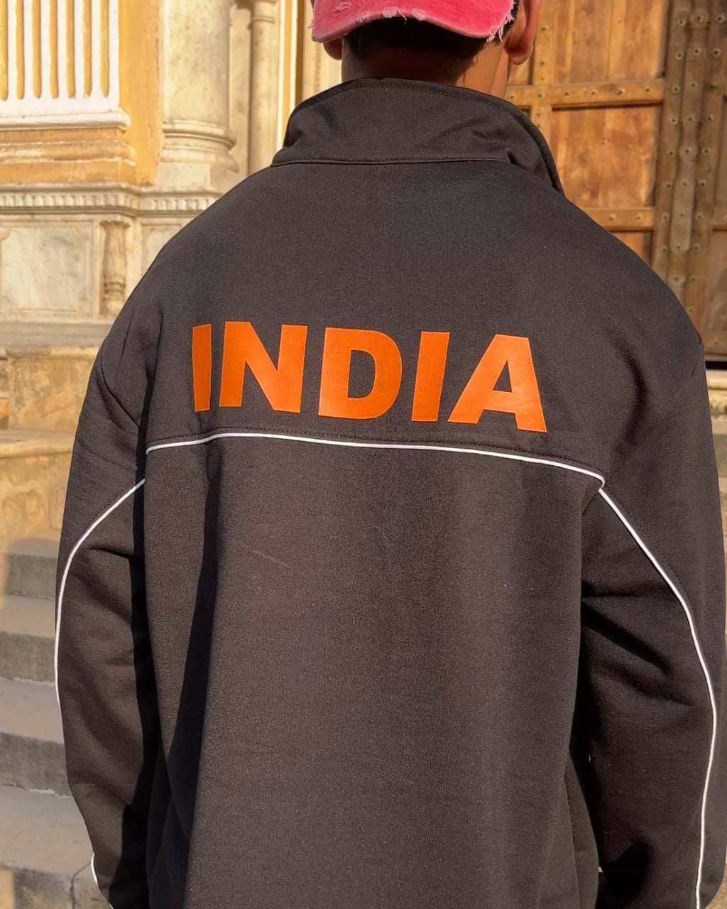INDIAN CRICKET TEAM WAFFLE SWEATSHIRT