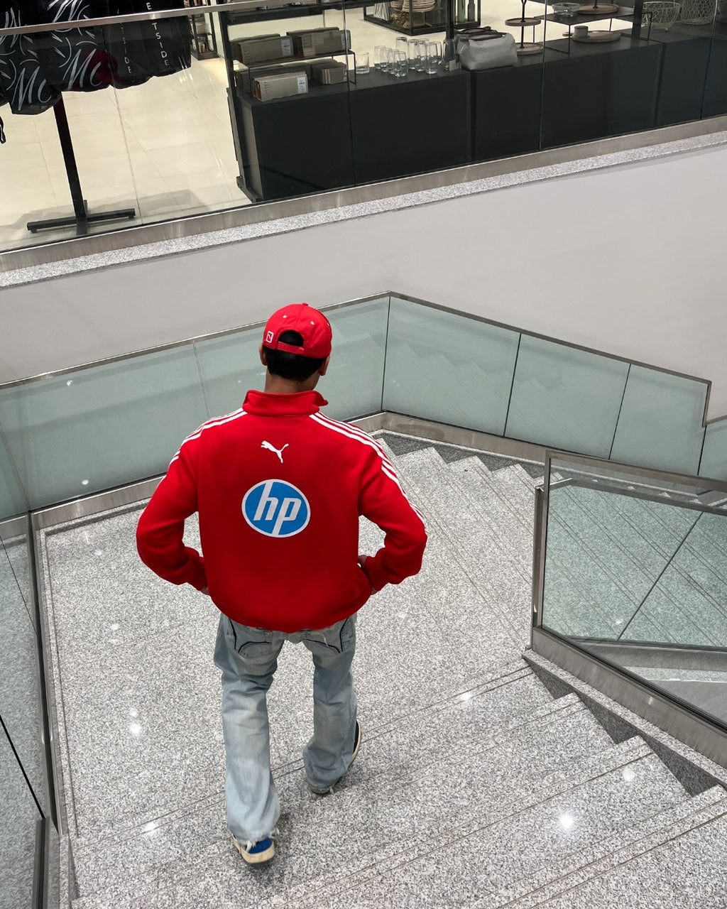 F1 SCUDERIA UNISEX RED SWEATSHIRT