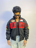 F1 BLACK FERRARI UNISEX RACING JACKET