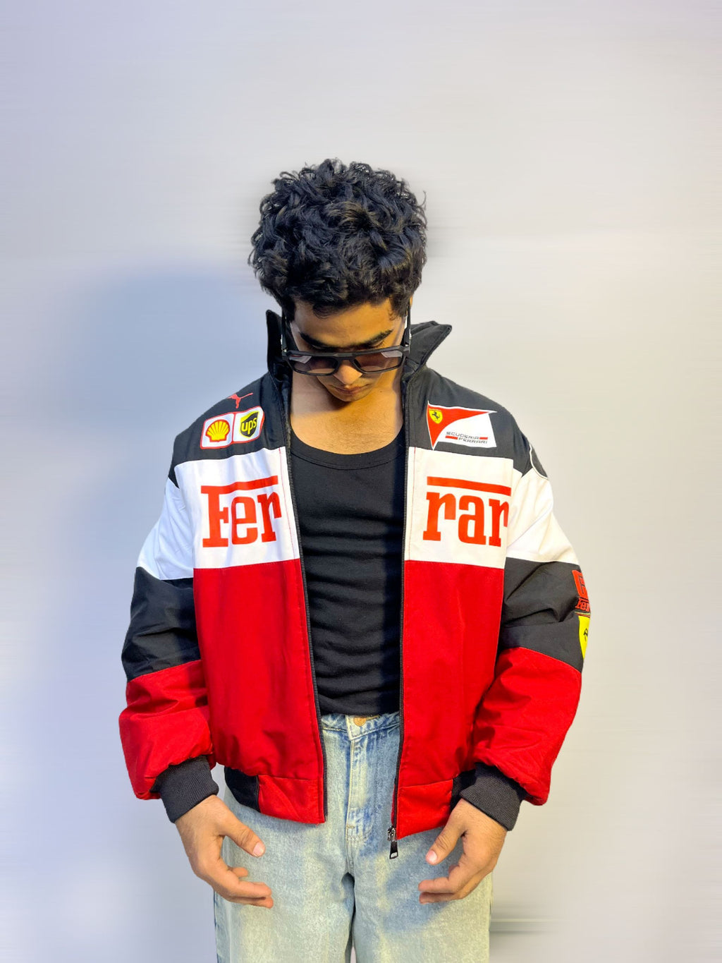 F1 TRIO FERRARI UNISEX RACING JACKET