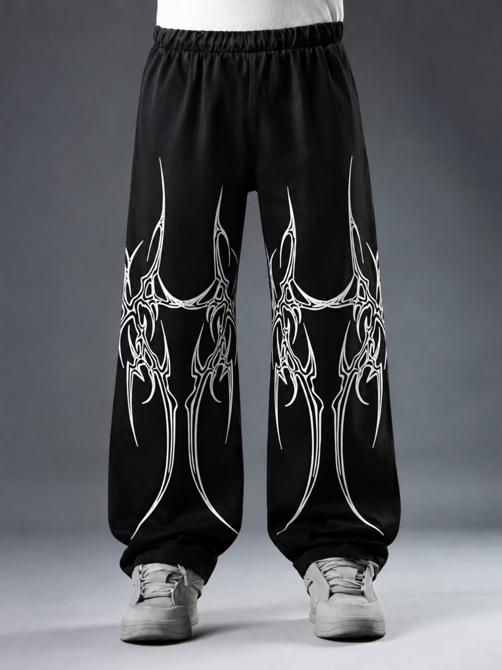 MUTATION UNISEX STRAIGHT FIT BAGGY PANTS