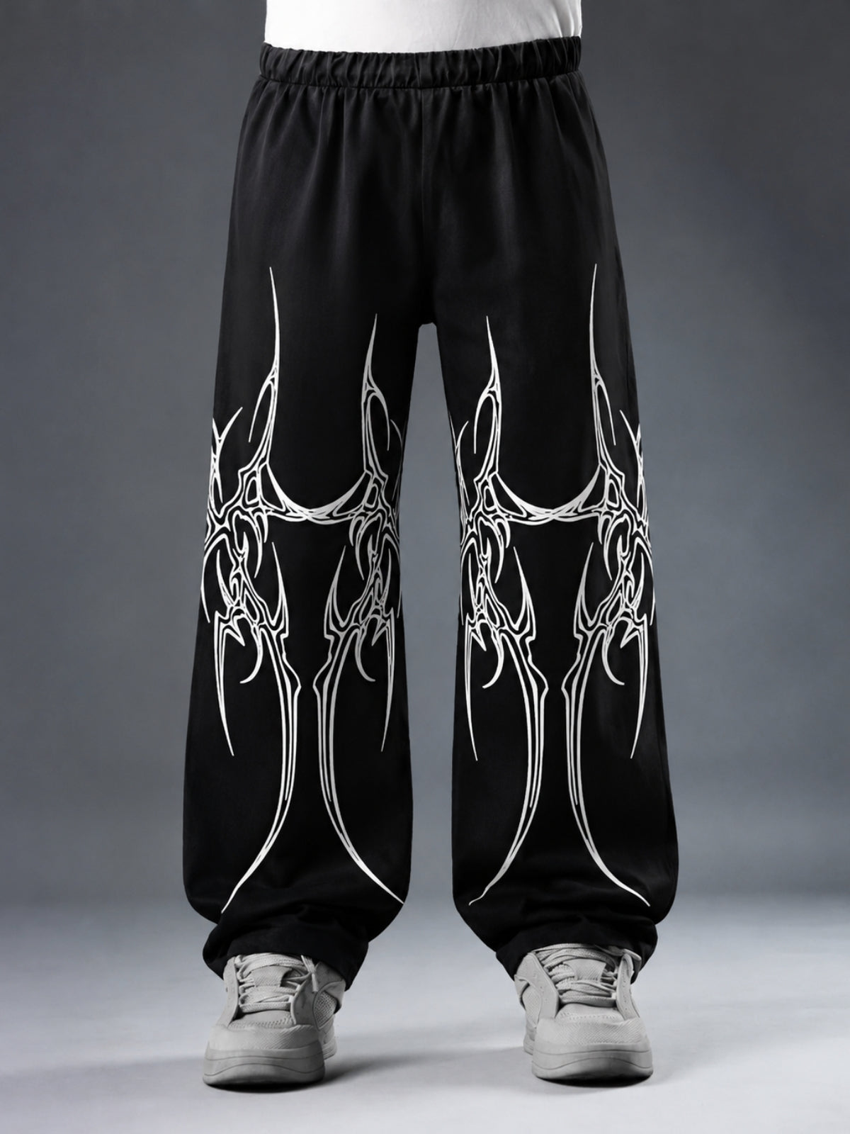 MUTATION UNISEX STRAIGHT FIT BAGGY PANTS