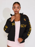 F1 PORSCHE EMBROIDERY RACING JACKET