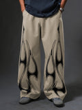 SAND HEAT STRAIGHT FIT BAGGY PANTS