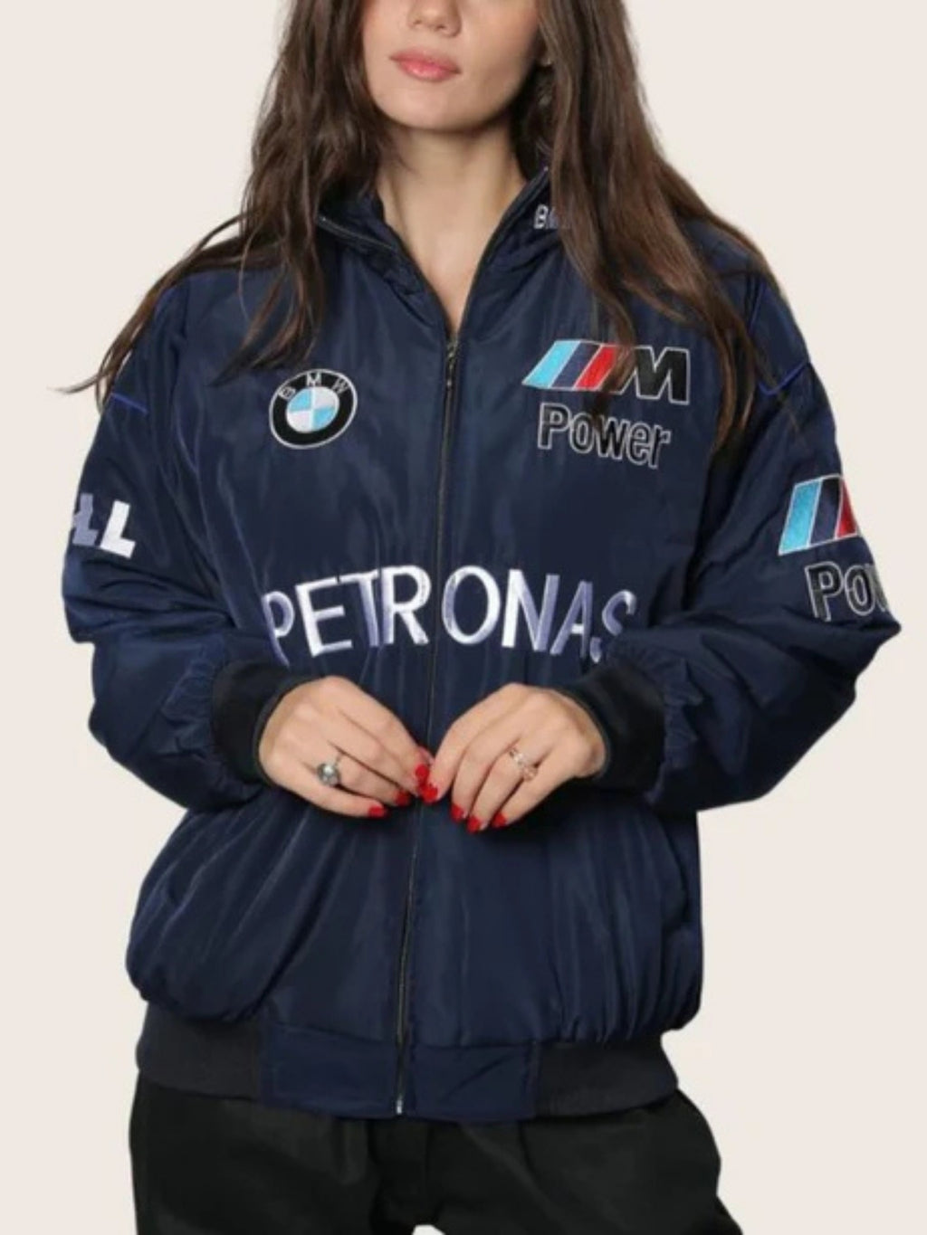 F1 PETRONAS EMBROIDERY RACING JACKET