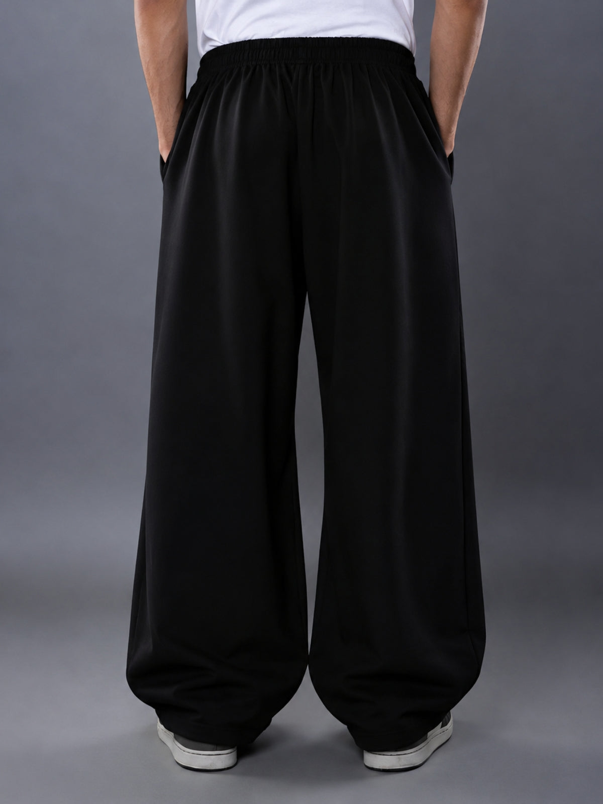 HEAT UNISEX STRAIGHT FIT BAGGY PANTS