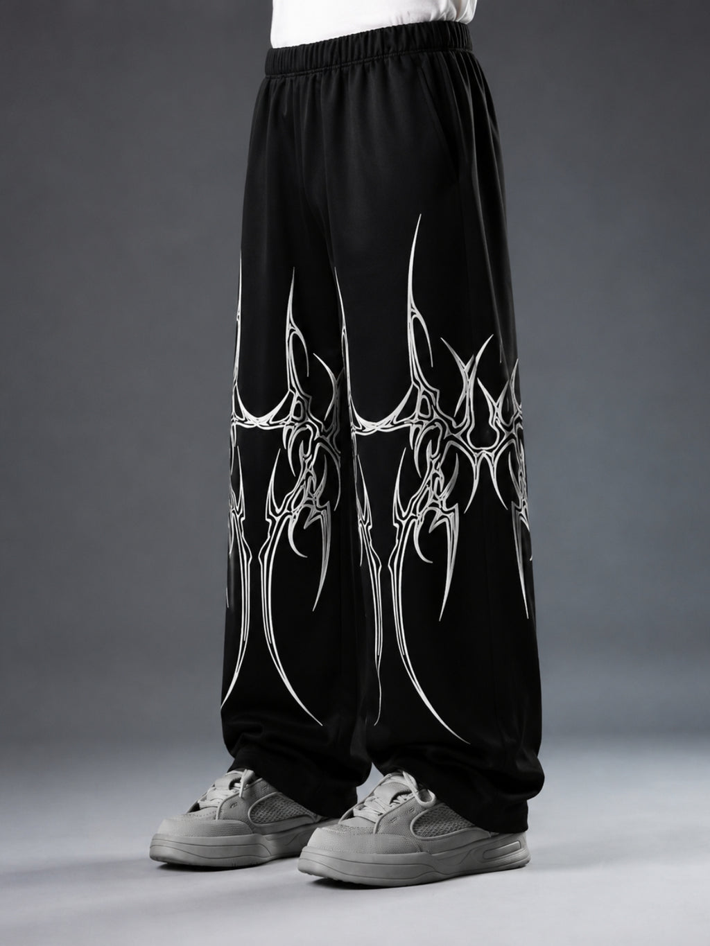 MUTATION UNISEX STRAIGHT FIT BAGGY PANTS