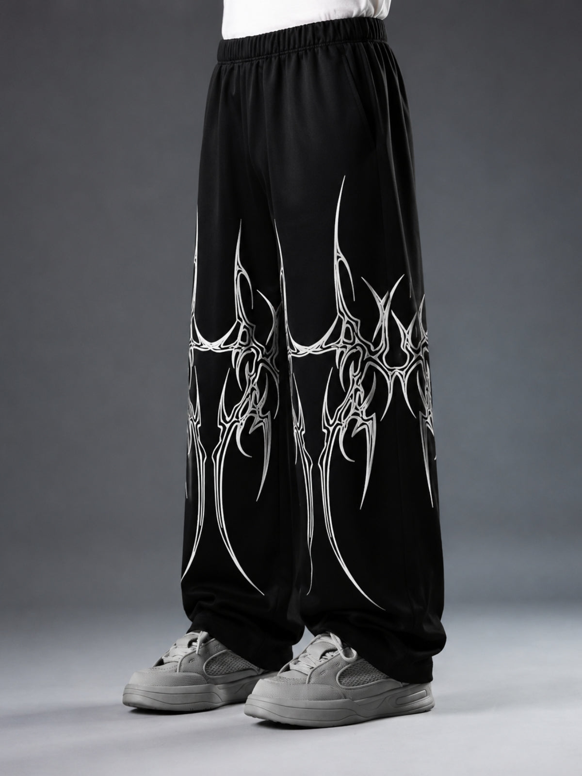 MUTATION UNISEX STRAIGHT FIT BAGGY PANTS