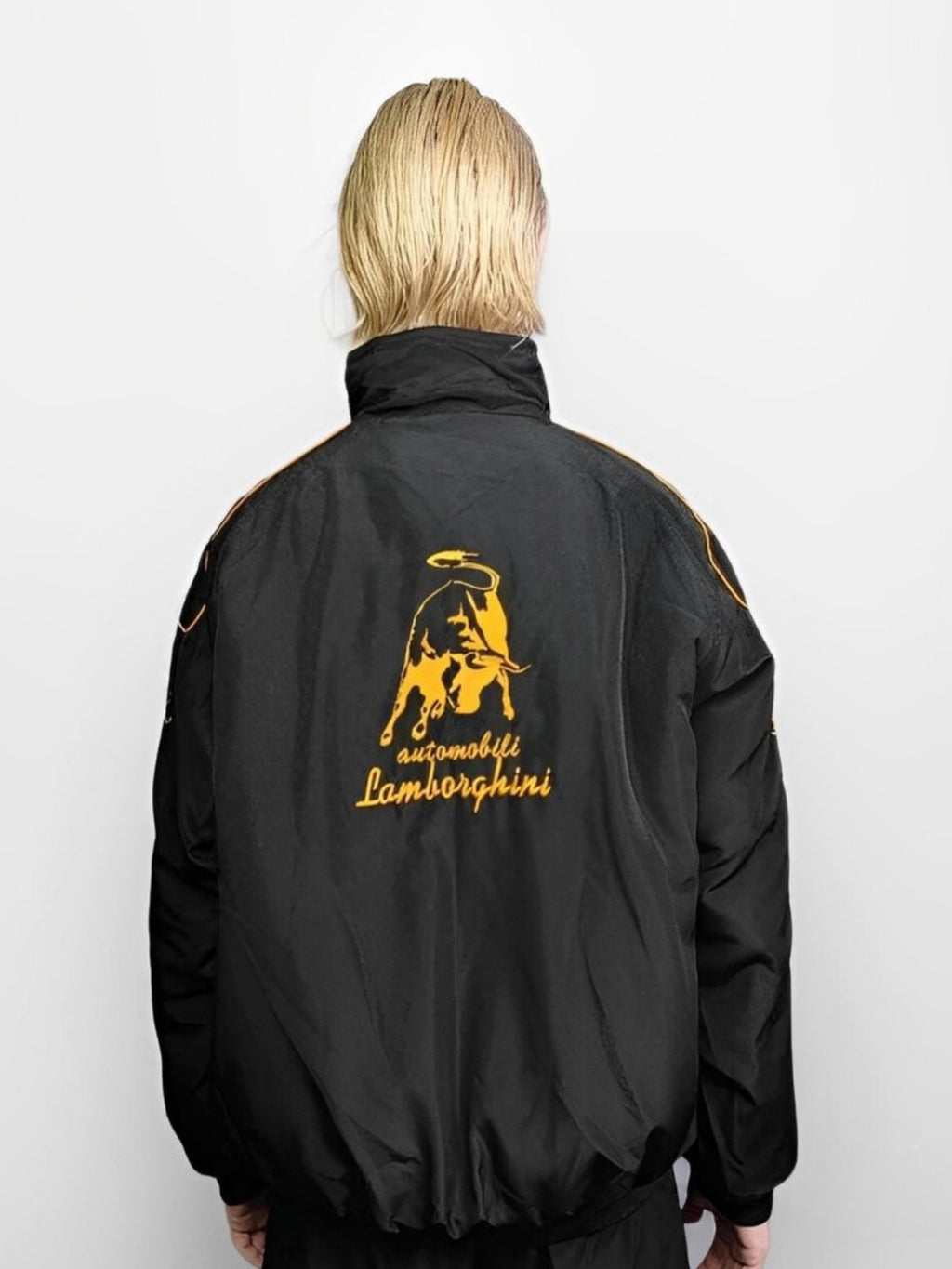 F1 LAMBORGHINI EMBROIDERY RACING JACKET