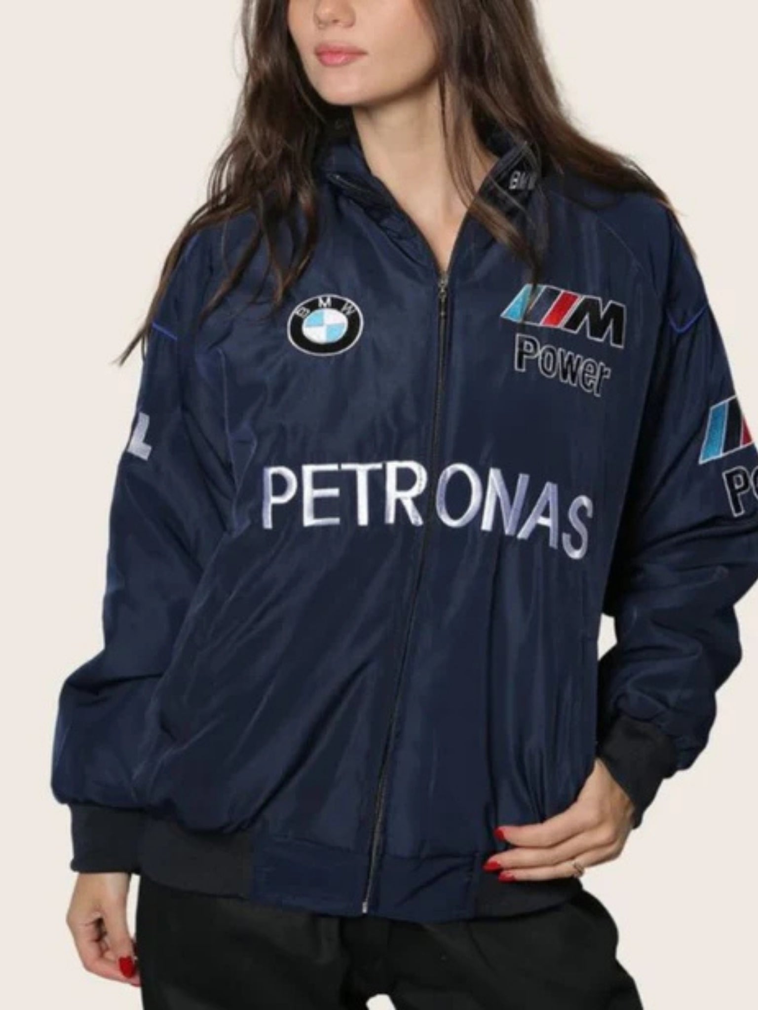 F1 PETRONAS EMBROIDERY RACING JACKET