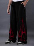 HEAT UNISEX STRAIGHT FIT BAGGY PANTS