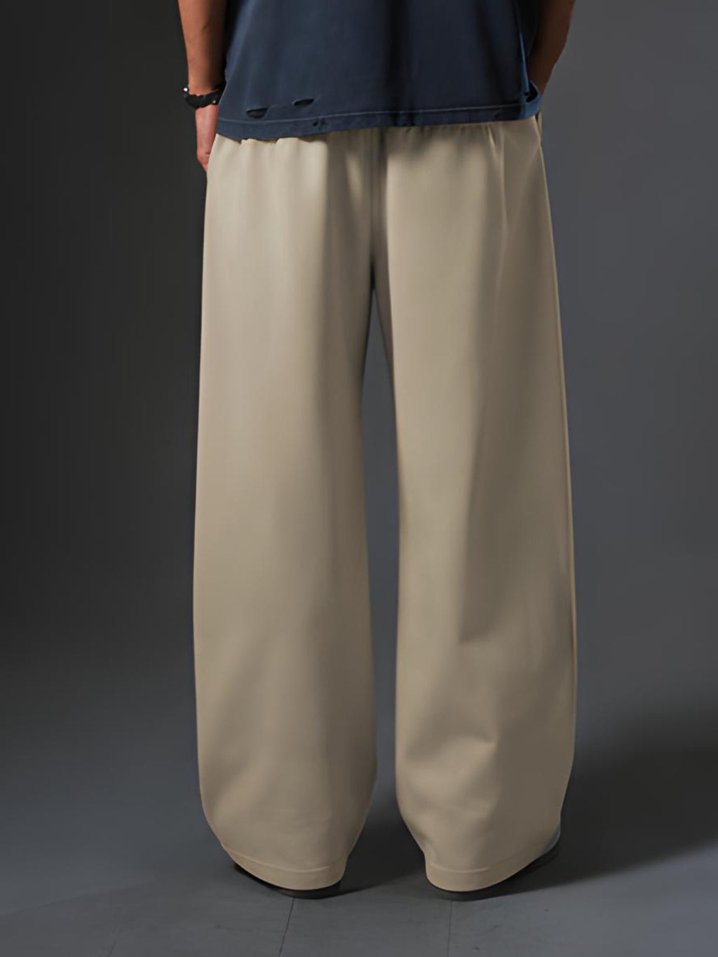 SAND HEAT STRAIGHT FIT BAGGY PANTS