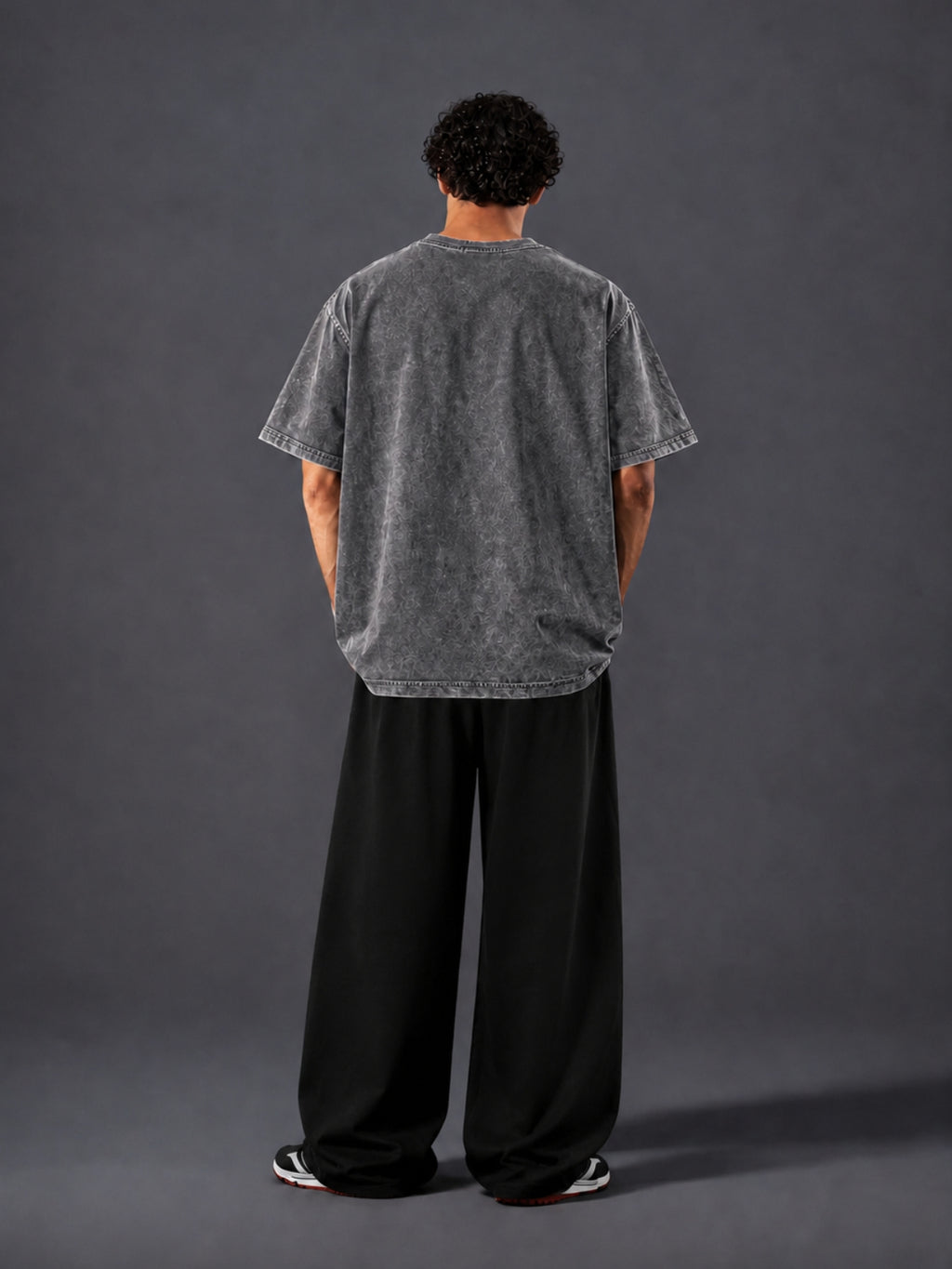 RAUDRA UNISEX STRAIGHT FIT BAGGY PANTS