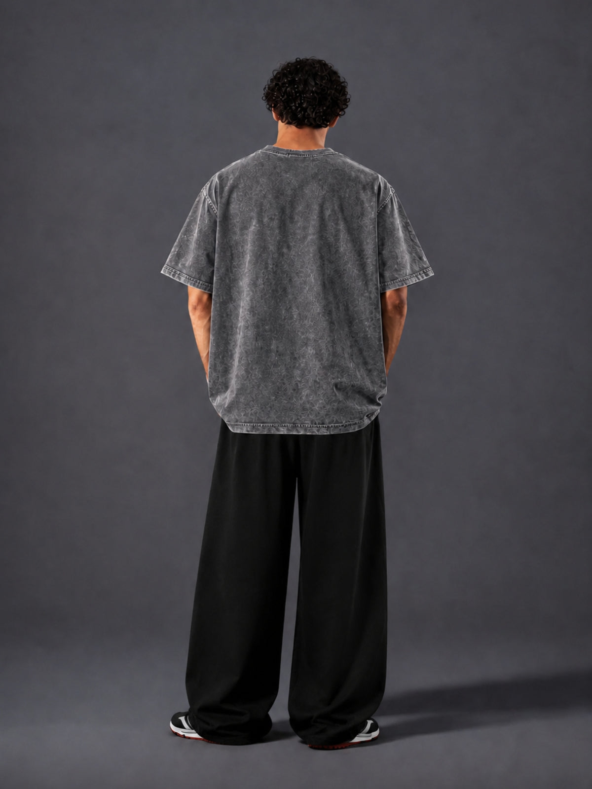 RAUDRA UNISEX STRAIGHT FIT BAGGY PANTS