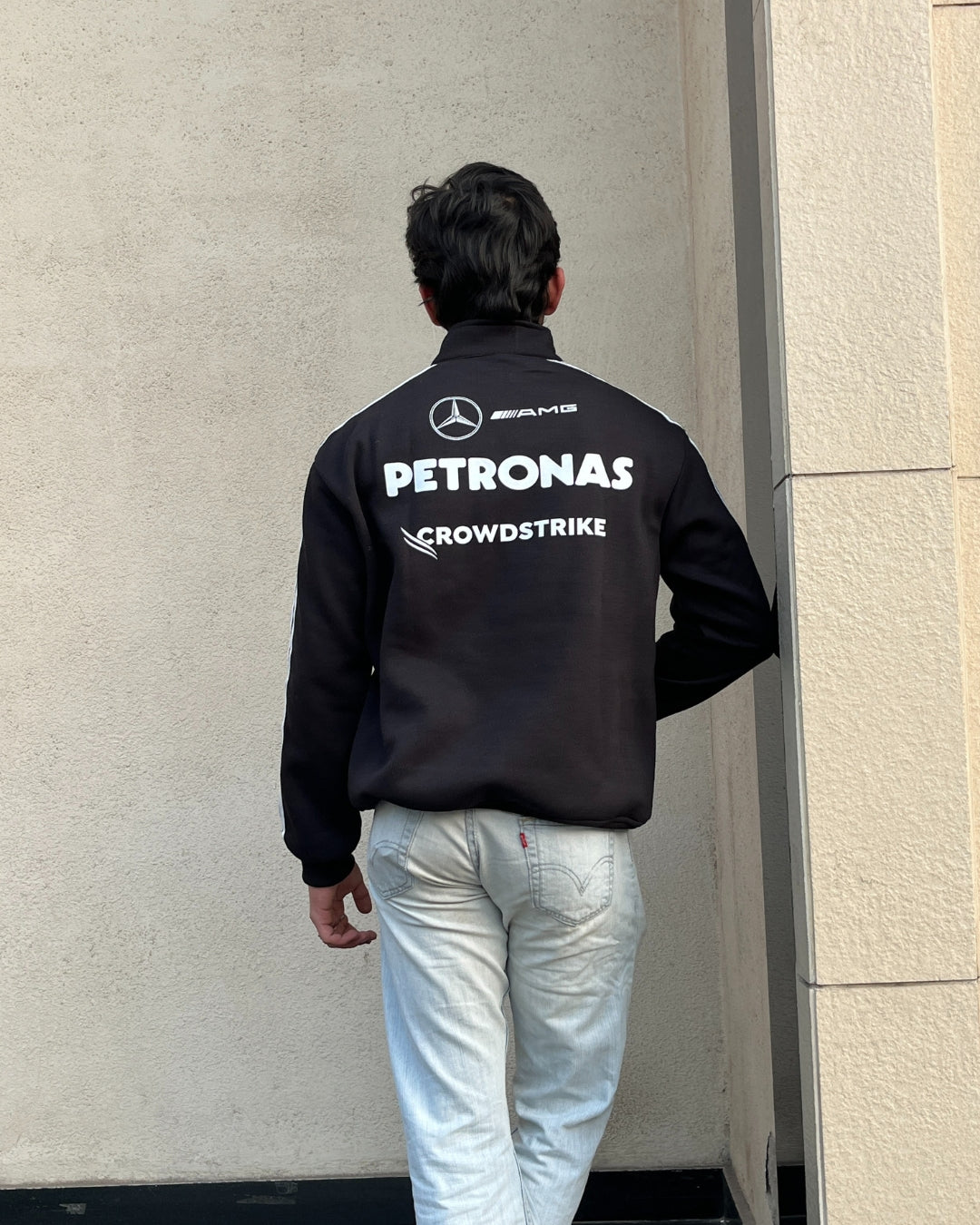 F1 PETRONAS UNISEX BLACK SWEATSHIRT