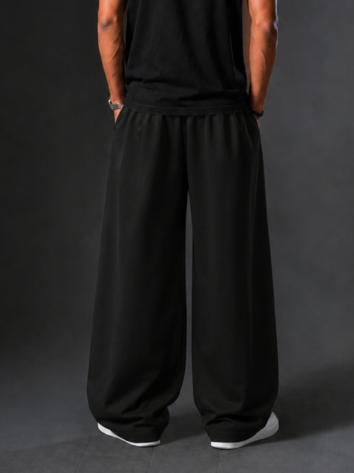 PYTHONIC UNISEX STRAIGHT FIT BAGGY PANTS
