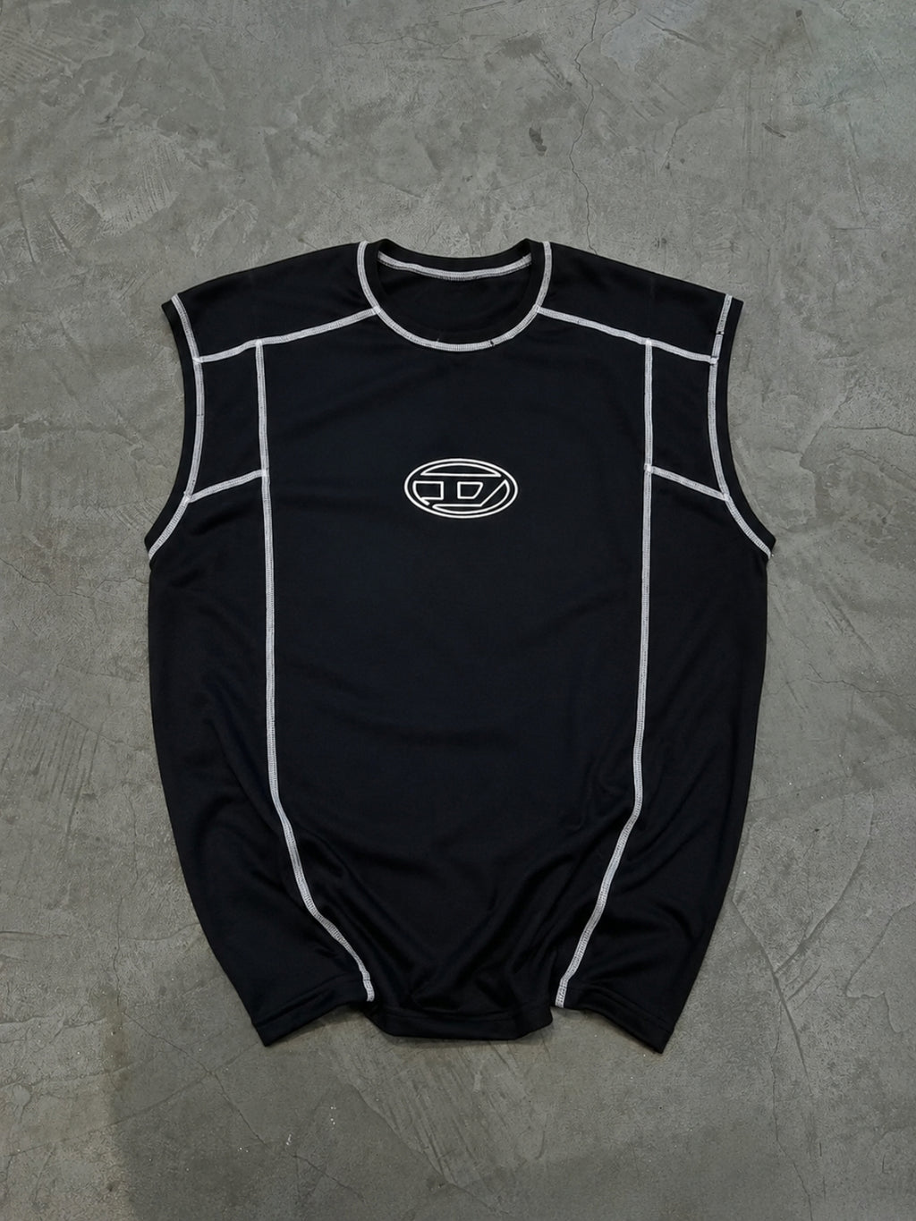 DIESEL BOX FIT TANK TEES