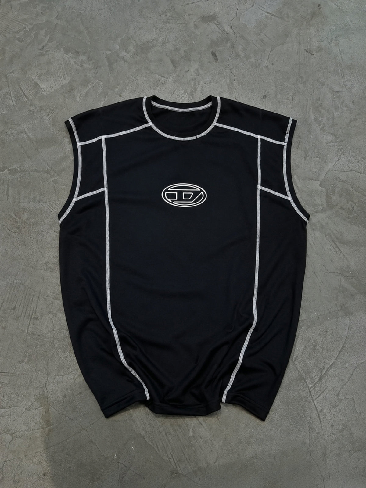 DIESEL BOX FIT TANK TEES
