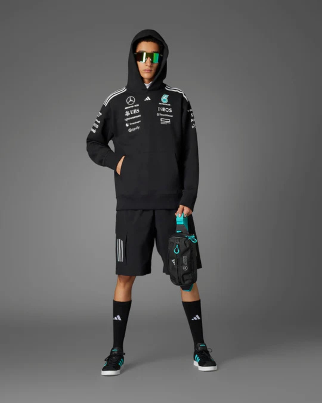 F1 PETRONAS VINTAGE UNISEX HOODIE