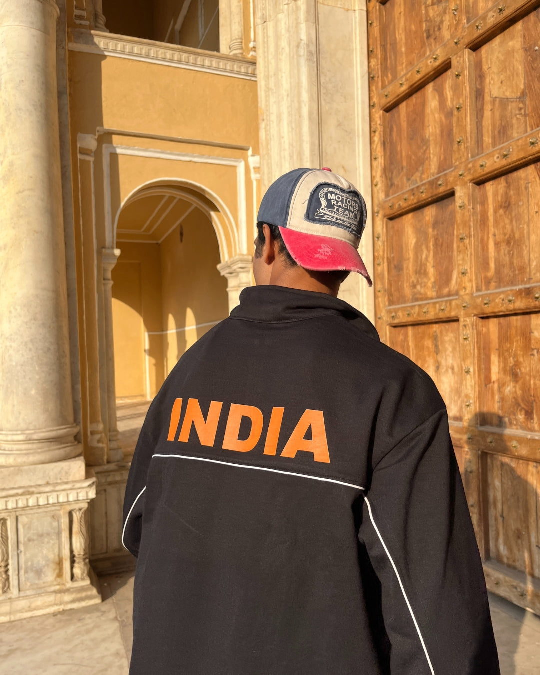 INDIAN CRICKET TEAM WAFFLE SWEATSHIRT
